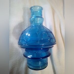 Blue Wheaton Glass Vase